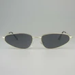 Sunglasses with Triangular Metal Frame