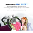 6d laser machine anti-cellulite weight loss slimming beauty machine