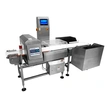 Combination Metal Detector and Checkweigher System for Block Packing Line