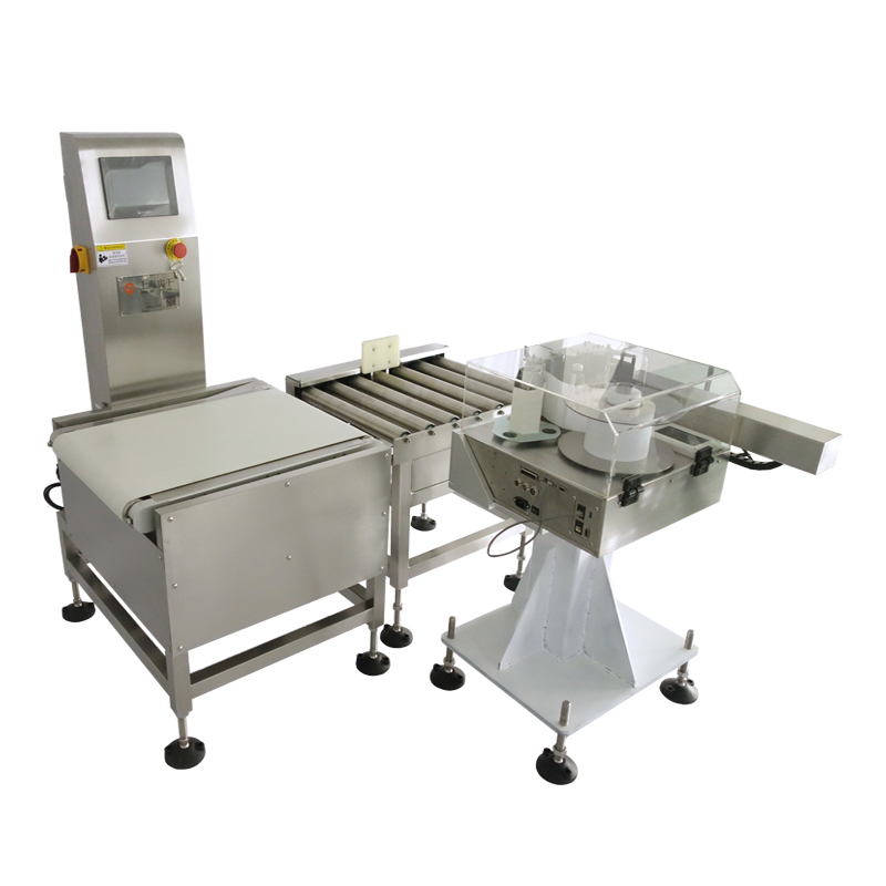 Bottle Food Checkweigher and Labeling Machine Combo