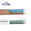 Cable de barco triplex de 3 núcleos de cobre estañado 10 AWG  