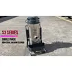 S3 SERIES Single-phase industrial vacuum cleaner
