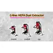 G12 Single-phase HEPA Dust Extractor dashclean