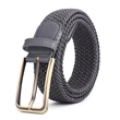 Unisex Multicolored Woven Braided Stretch Elastic Golf Jean Belts