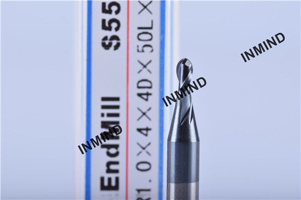 Black AlTiN Coating , UPTO HRC50 ,Ball Milling Cutter, R1.0  2mm  0.8UM,  Taiwan standard 1