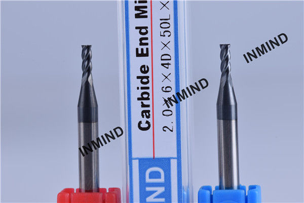 2 * 6 * 4D * 50L * 4F, Revestimiento AlTiN, Molino de extremo cuadrado, 4 flautas, Fresa, alta calidad 0