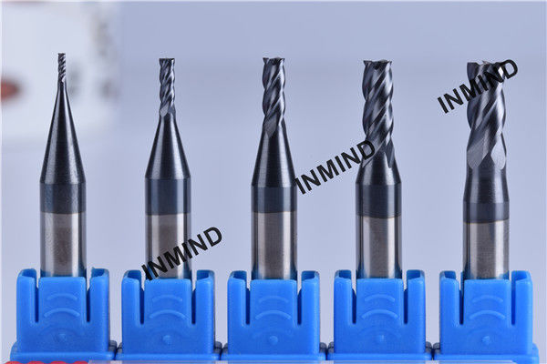 AlTiN Coating 1,5 mm a 6 mm fresas de extremo duro, 4 puntas de fresa de ranura de alta precisión 2