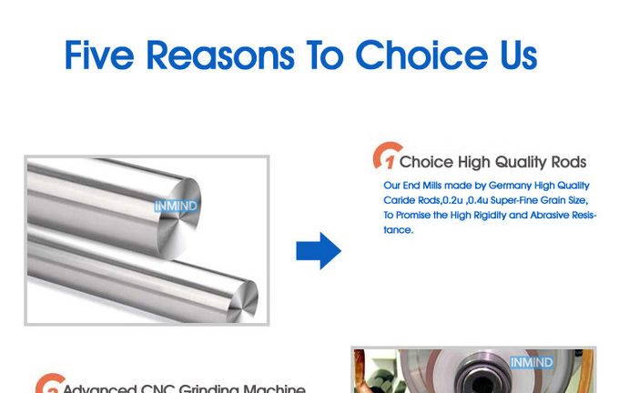 Recubrimiento TISiN SiN, Molino de extremo cuadrado, 4 flautas, 4 mm a 16 mm, herramientas de fresado, hasta HRC55, 0.5UM, TAIWAN Standard 1