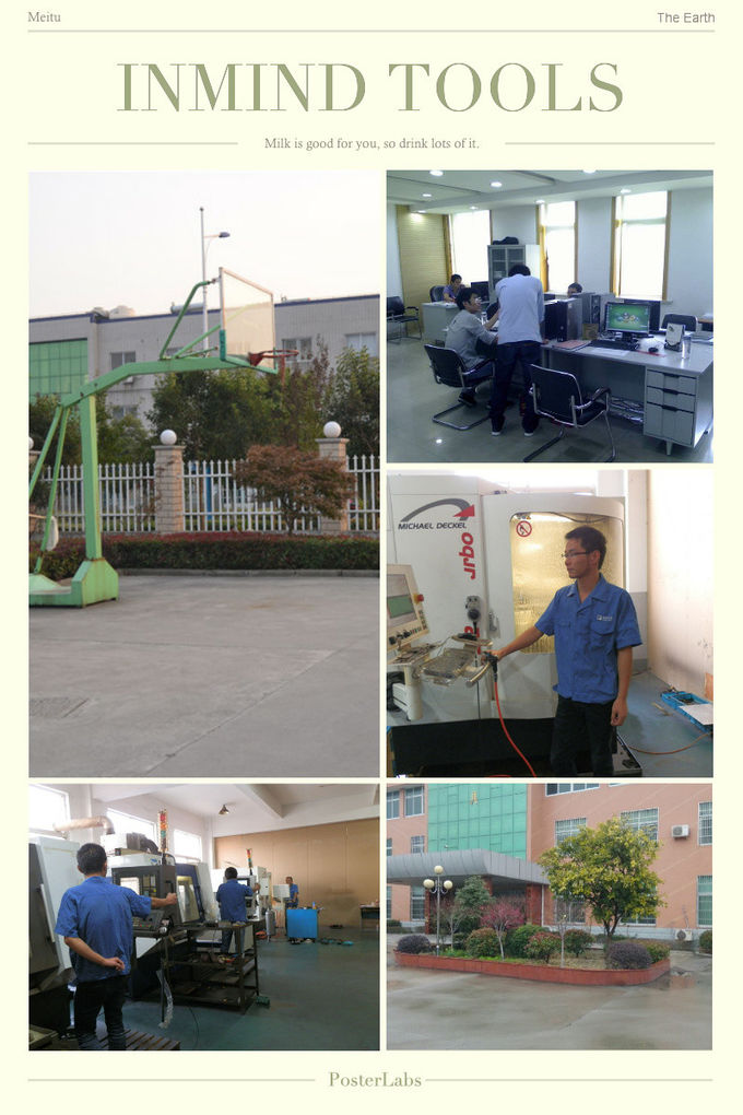 Fresas de extremo de desbaste HRC50 con revestimiento AlTiN de 4 estrías 0,6 - 0,8 um Tamaño de grano 3