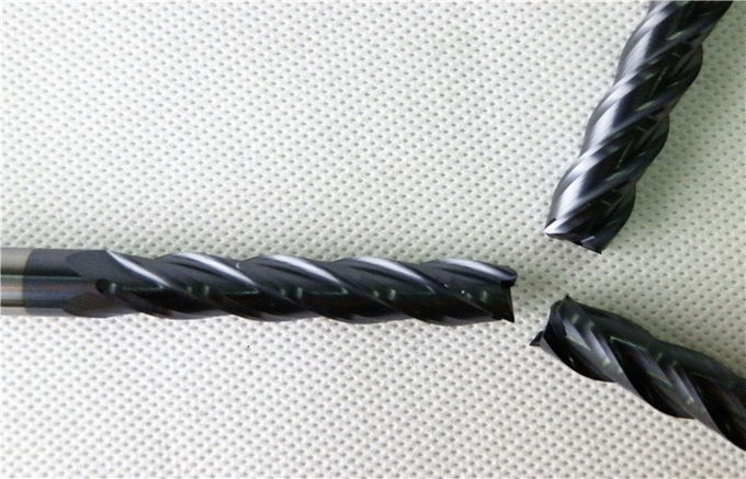 Long 4 Flute Carbide Square End Mill CNC Machine Cutting Tool 1