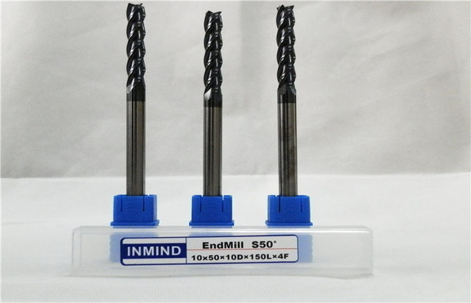 Long 4 Flute Carbide Square End Mill CNC Machine Cutting Tool 0
