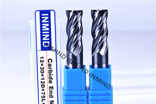 Fresas de acero de alta velocidad HRC50, Molino de extremo cuadrado de acero Hss Herramienta 0