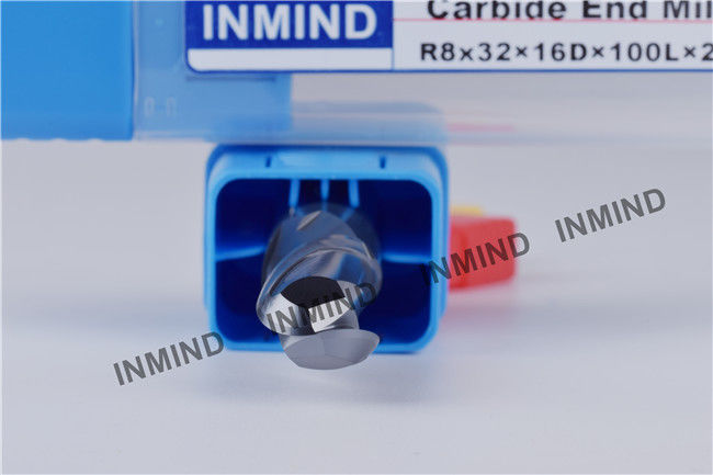 Punta de bola de molino de extremo de 2 flautas / 4 flautas para servicio de afilado de molino de extremo 0