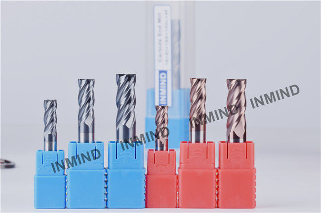 Square End Mill , 12mm AOL100mm 4 Flute , HRC55  TiSiN TiAlN Coating , Milling Cutters , Standard Length 0