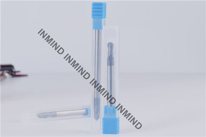 Long Shank Type Carbide Ball Nose End Mill 150 mm Length 6 mm Dia SGS 2