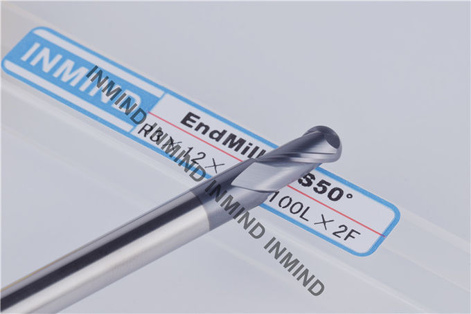 Long Shank Type Carbide Ball Nose End Mill 150 mm Length 6 mm Dia SGS 1