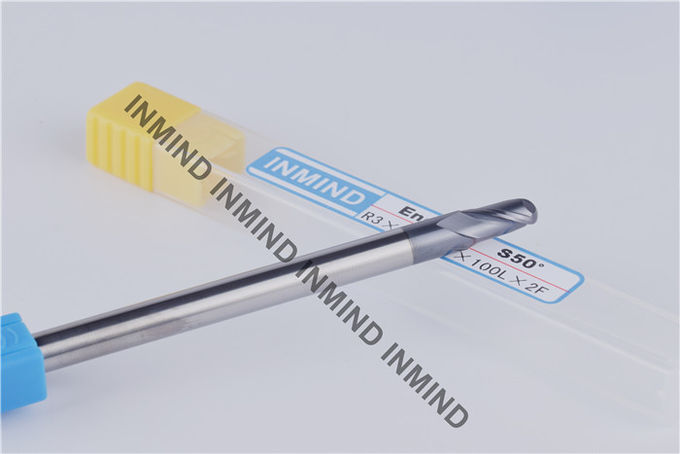 Extra Long Carbide Ball Nose End Mills With 12 mm Flute Length 6 mm Shank Dia 0