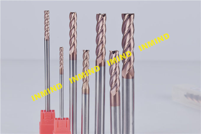 Fresa de extremo cuadrado de ranura larga con revestimiento AlTiN con 6 mm - 20 mm de diámetro 0