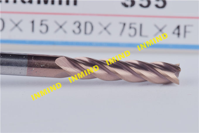 Carbide Milling Tools Square End Mill With Carbide Steel Material 1
