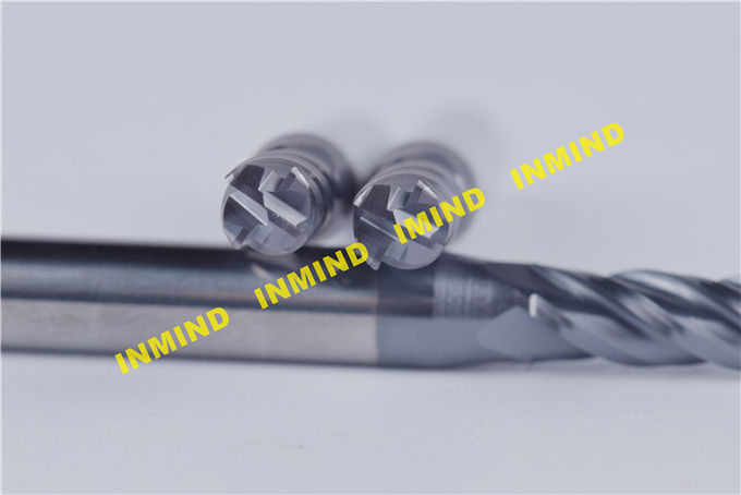 Solid Carbide Tools Corner Radius End Mill For CNC Machine / Milling Machine 1