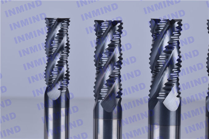 Fresas de carburo sólido de alta velocidad para acero templado / acero inoxidable 1