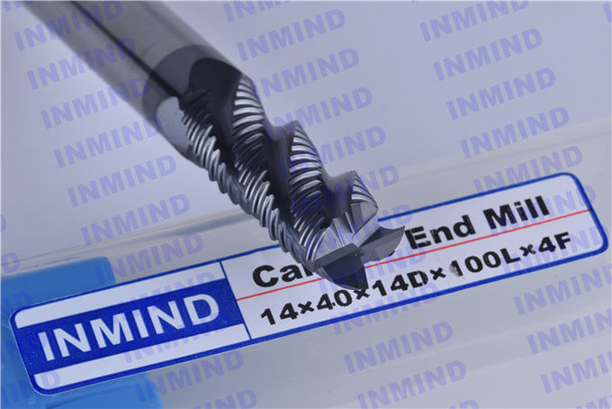0.7um Grain Size Milling Tool Bits / Solid Carbide Tools For End Mill Machine 1