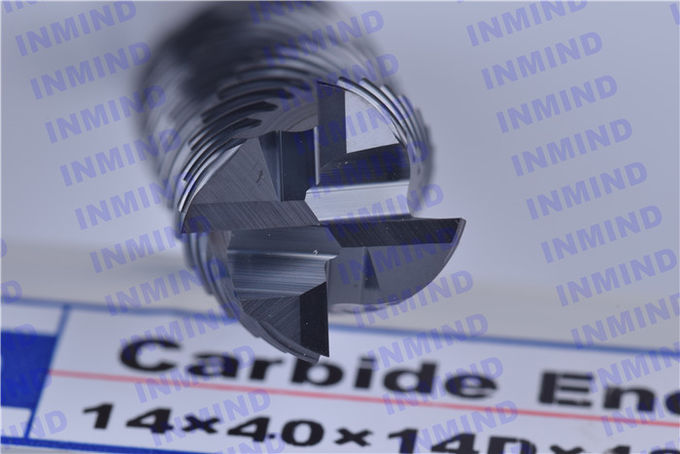 0.7um Grain Size Milling Tool Bits / Solid Carbide Tools For End Mill Machine 0