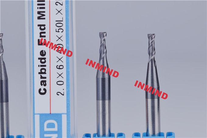 Fresas de aluminio industriales, fresas de carburo sólido de tamaño micro 0