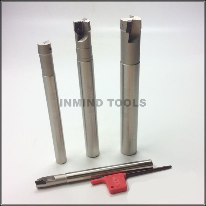 Straight Shank Indexable Milling Tools With Flat Cut Shank APMT1604 APMT1135 Inserts 1
