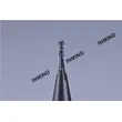 2 flûtes, revêtement altin hrc50, fraise carrée 1,0 mm * 2f, taille de grain 0,8 um, haute précision, fraise en carbure,