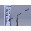 2 flûtes, revêtement altin hrc50, fraise carrée 1,0 mm * 2f, taille de grain 0,8 um, haute précision, fraise en carbure,