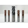 Fresas de acero inoxidable / carburo de tungsteno, fresa de 4 flautas no estándar