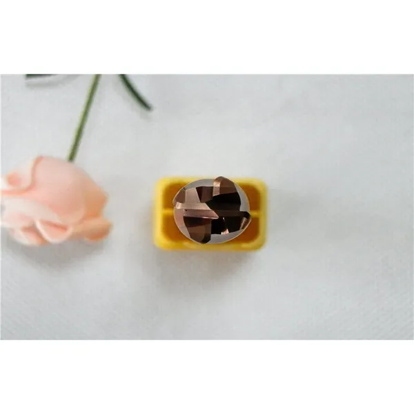 Corner Radius end mill  8*R1.0  upto HRC65 2 Flute 4 Flute  high hardness end mill cutter  SiN Coating