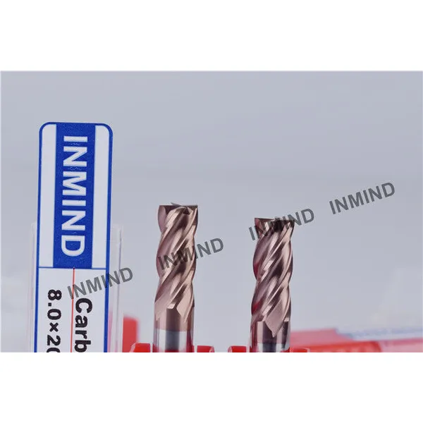 Square End Mill , 12mm AOL100mm 4 Flute , HRC55  TiSiN TiAlN Coating , Milling Cutters , Standard Length