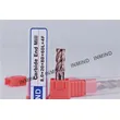 Recubrimiento sin tialn hrc55 de 8 mm, fresa de extremo cuadrado, varilla wf25, herramientas de corte de precisión, longitud estándar