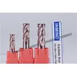 Fraise 4 dents en hss avec revêtement altin longueur 50 mm - 100 mm dureté hrc55