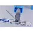 12 mm AOL 100 mm Solid Carbide End Mills , HRC50 TiAlN Coating Ball Nose Mill