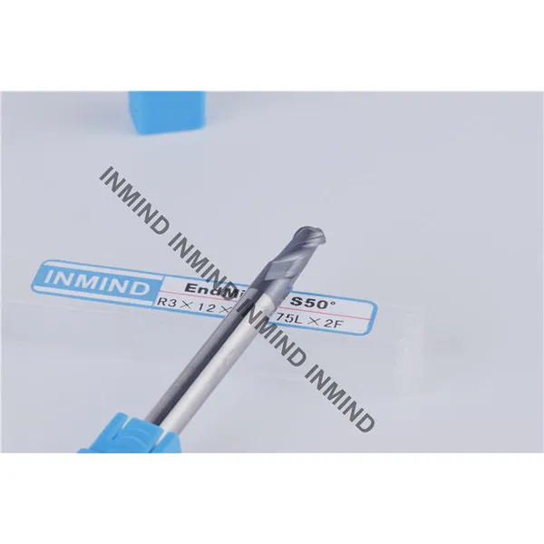 Long Shank Type Carbide Ball Nose End Mill 150 mm Length 6 mm Dia SGS