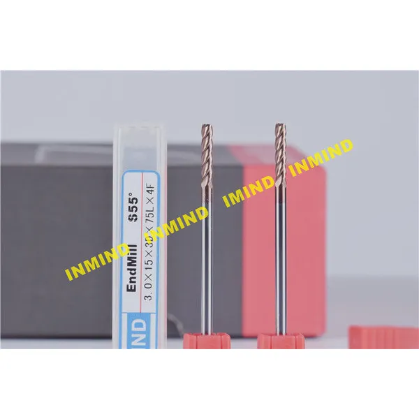Carbide Milling Tools Square End Mill With Carbide Steel Material