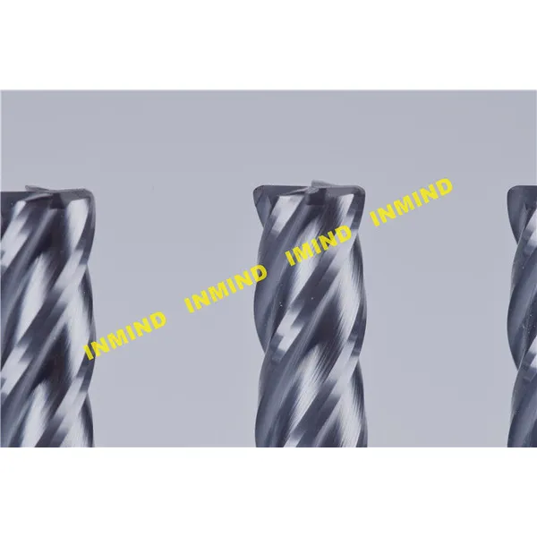 4 Flute Radius Milling Cutter With 30 mm Cutting Length 12 mm Diameter