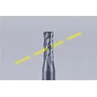 Solid Carbide Corner Rounding Milling Cutters , 0.5 UM Grain Size Corner Radius Tool
