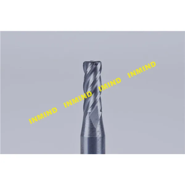Solid Carbide Corner Rounding Milling Cutters , 0.5 UM Grain Size Corner Radius Tool