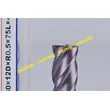 4 Flute Radius Milling Cutter With 30 mm Cutting Length 12 mm Diameter