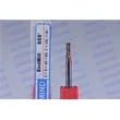 SiN Coating Corner Radius End Mill , HRC55 4 Flute Extra Long End Mill SGS