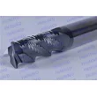 14mm / 18mm AOL 100mm Roughing End Mills AlTiN Coating HRC50 4 Flute Black Colour