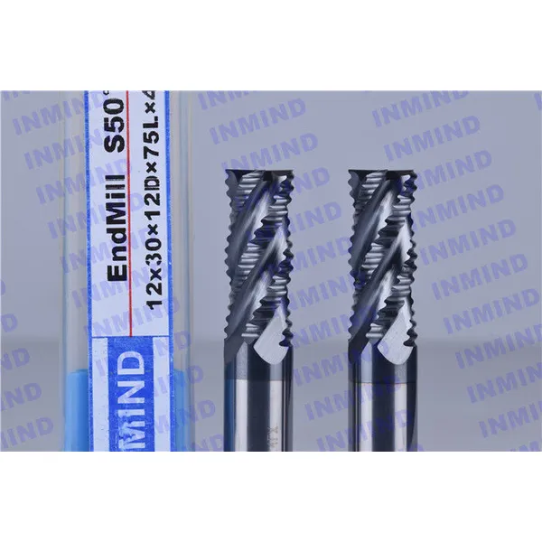 fraise en bout rugueuse de type longueur standard, fraise en bout à 4 flûtes enduite altin sgs