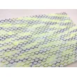 Knitted elastic Honeycomb sports mesh stretching material two-color pointelle fabric