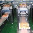 ligne d'emballage de tri de nettoyage d'oeufs, machine à emballer de plateau d'oeufs
