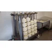 linha de produção de queijo, máquina de fazer queijo, cuba de queijo, prensa de queijo