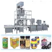 powder tin can filling sealing capping machine,candy bottle packer